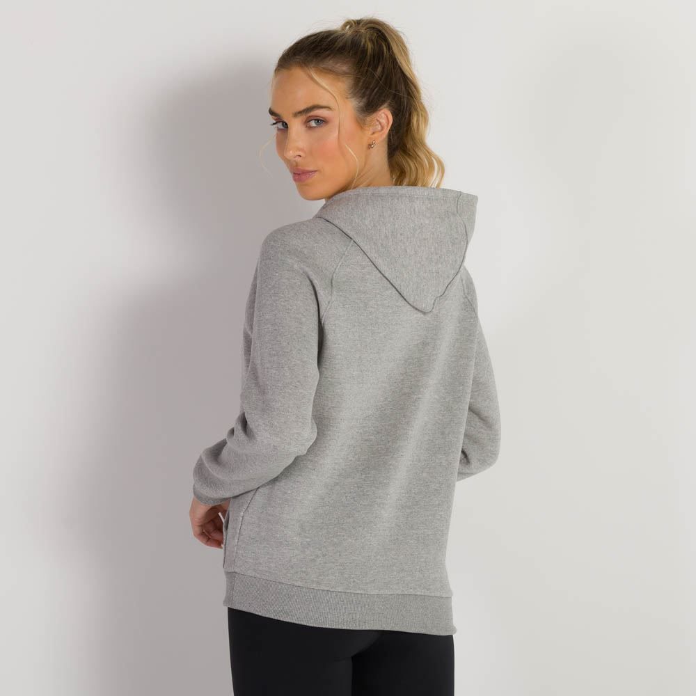 Blusão Letter Outline Peluciado Fila