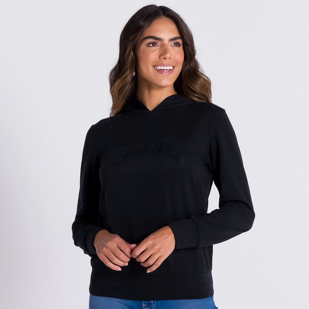 Blusão Moleconfort com Capuz Patrícia Foster