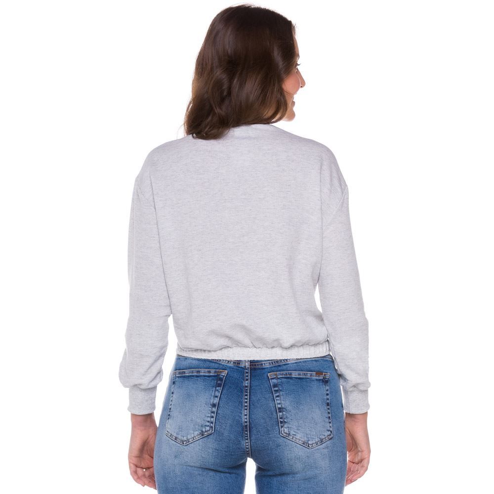 Blusão Moletinho com Golinha Patrícia Foster