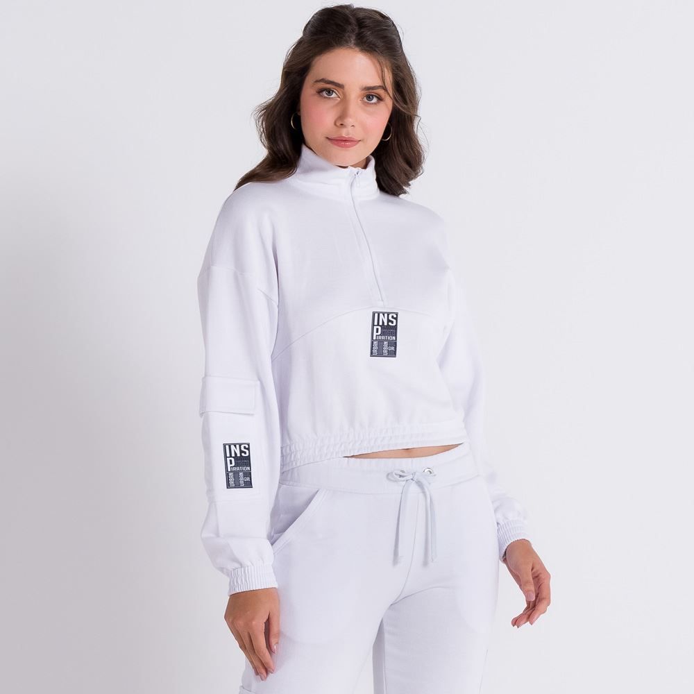 Blusão Moletom + Zíper Scream