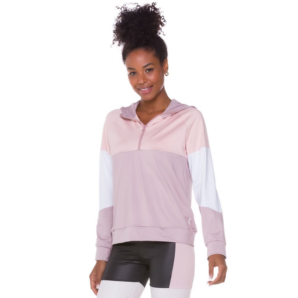 Blusão Moletom 1/2 Zíper Helanca Scream