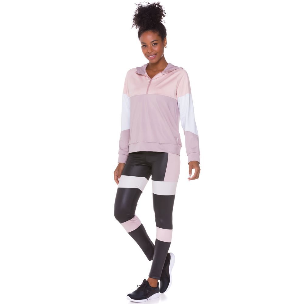 Blusão Moletom 1/2 Zíper Helanca Scream