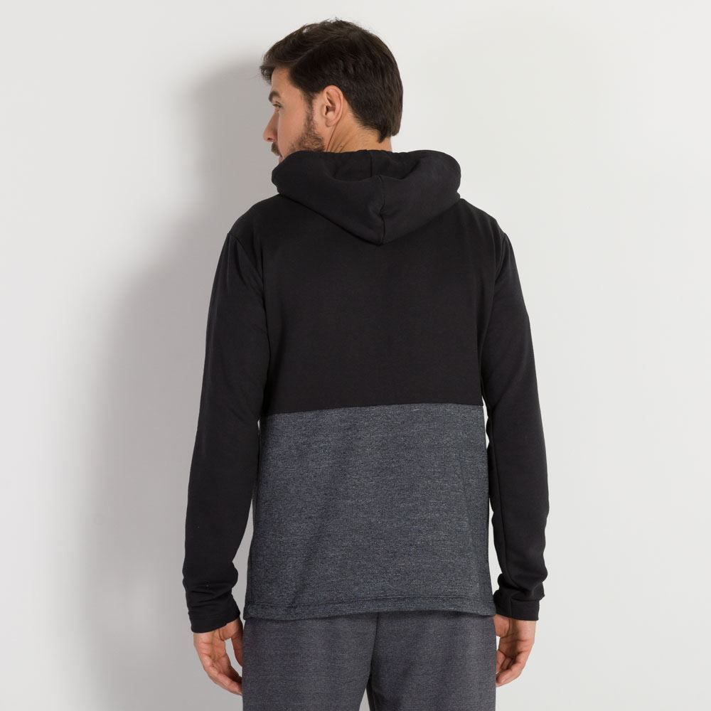 Blusão Moletom Com Capuz e Estampa Scream