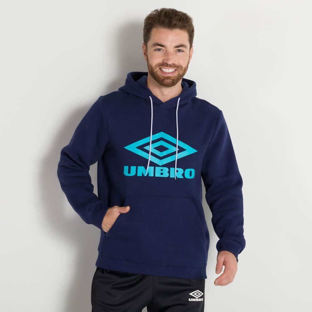 Blusão Moletom Diamond Duo Line Umbro