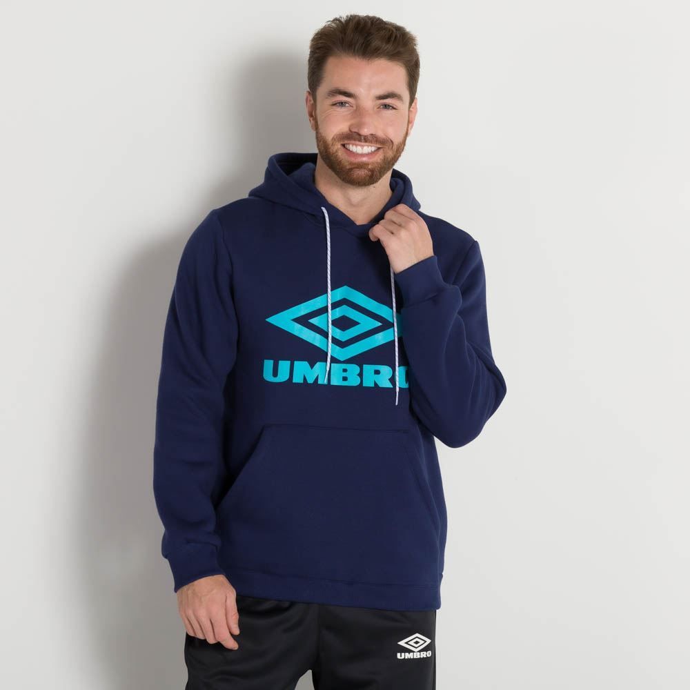 Blusão Moletom Diamond Duo Line Umbro