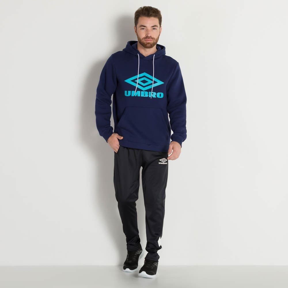 Blusão Moletom Diamond Duo Line Umbro