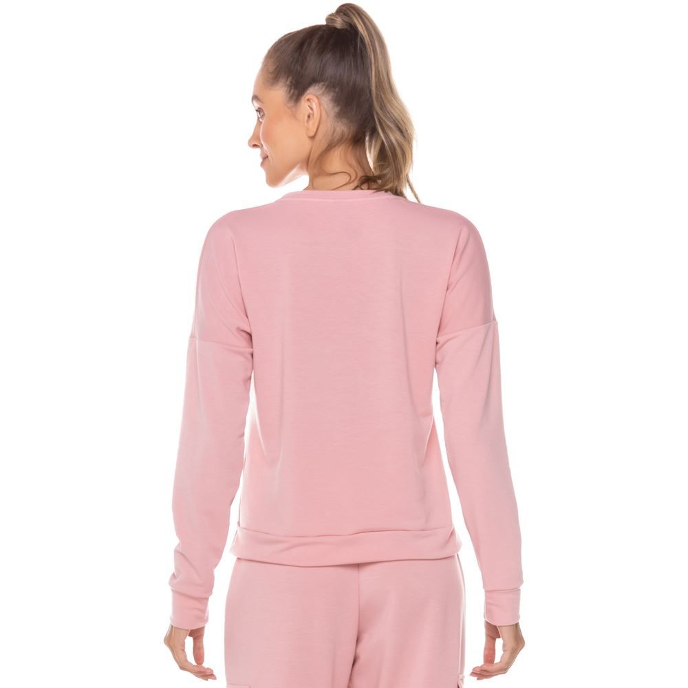 Blusão Moletom Leve com Escrita Frontal Scream