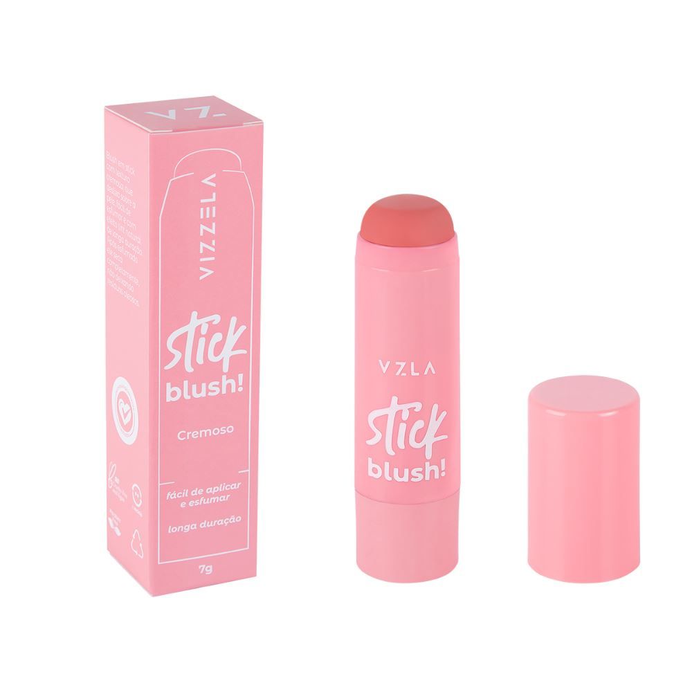 Blush Stick Vizzela - Cor 1 - Vegano
