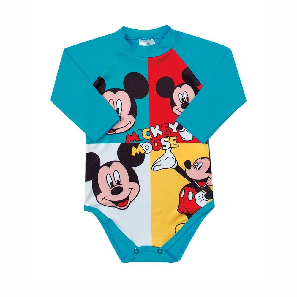 Body 1 a 3 Anos Mickey Marlan Malhas