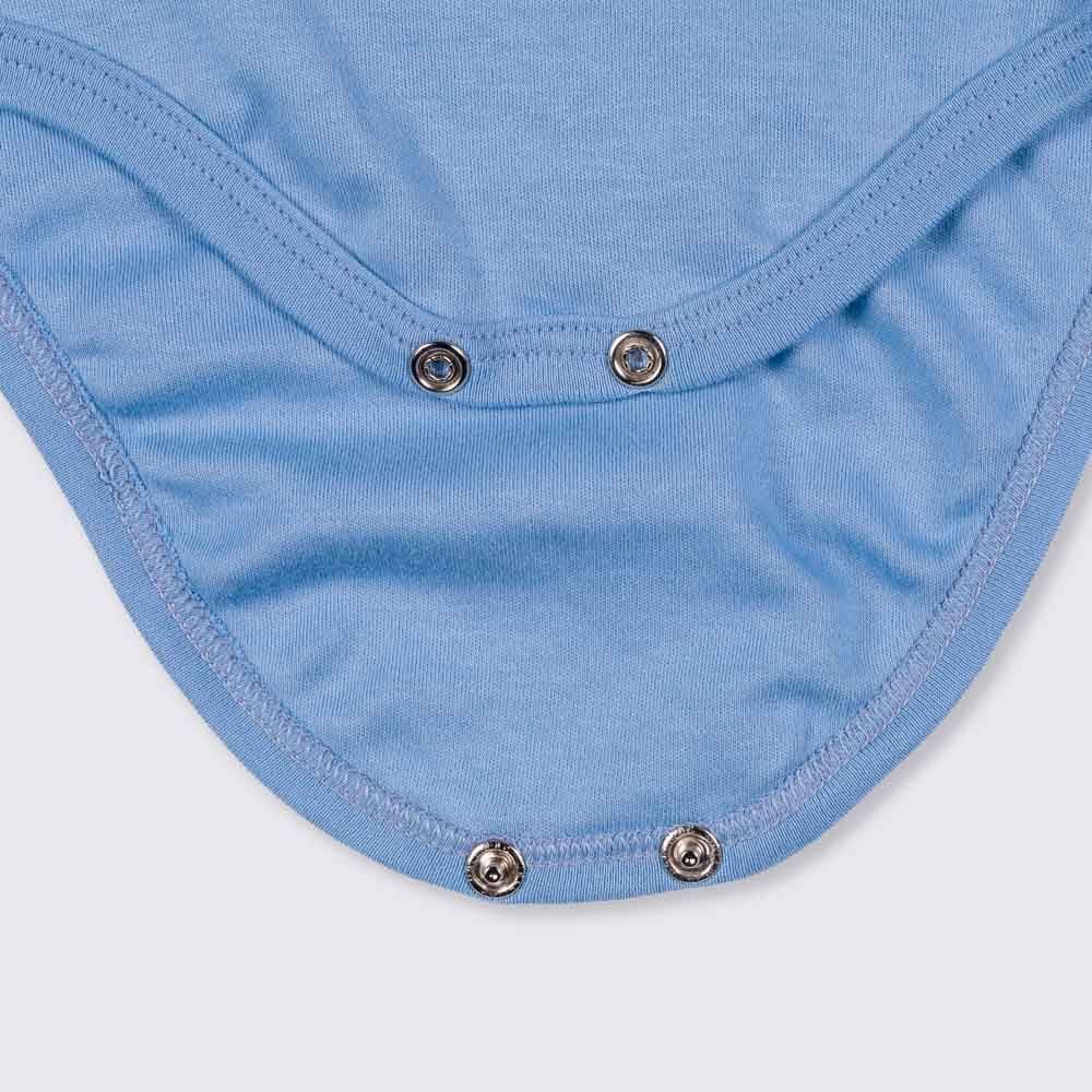 Body Camisa 1 a 3 anos Jeans + Malha Yoyo Kids