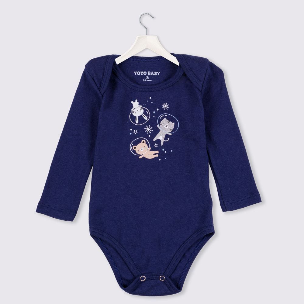Body de Bebê Bichinhos no Espaço Yoyo Baby