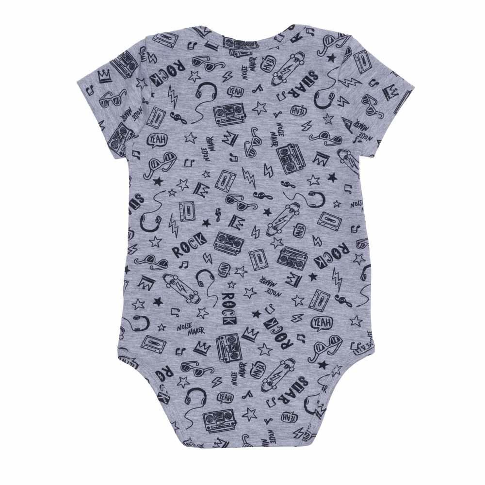 Body de Bebê com Figuras Sortidas Yoyo Baby