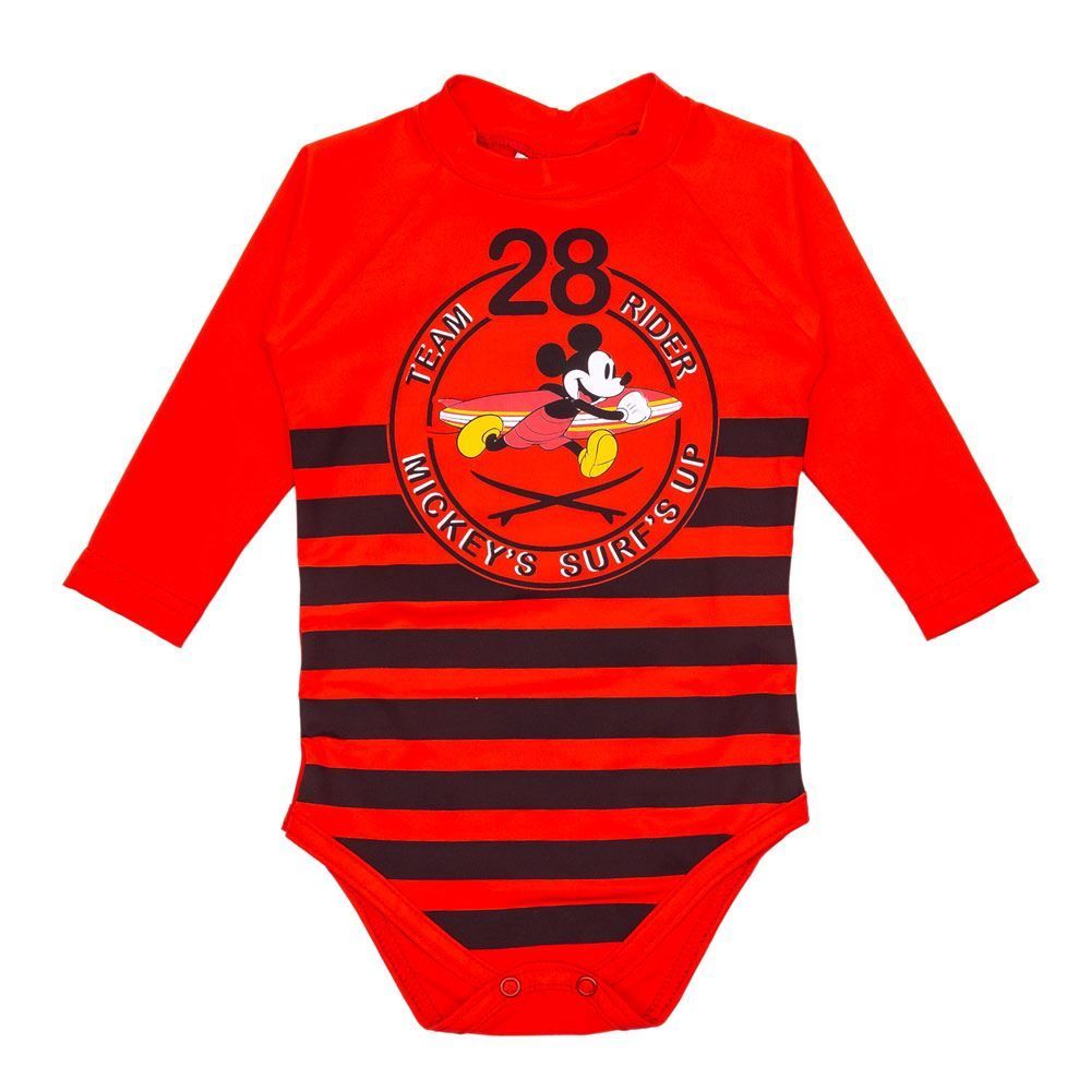 Body de Bebê FPS UV 50+ Mickey Disney