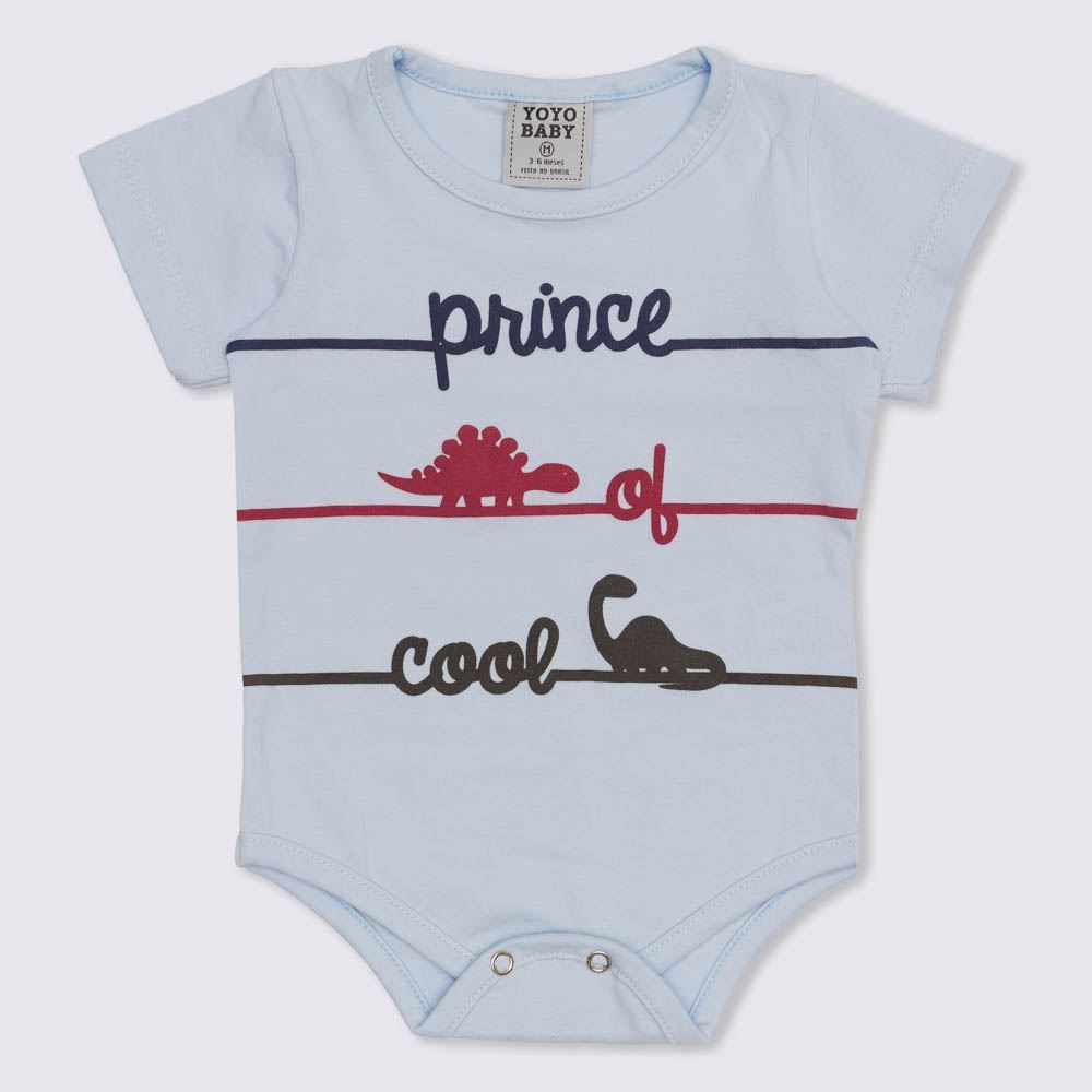 Body de Bebê Malha Prince Yoyo Baby