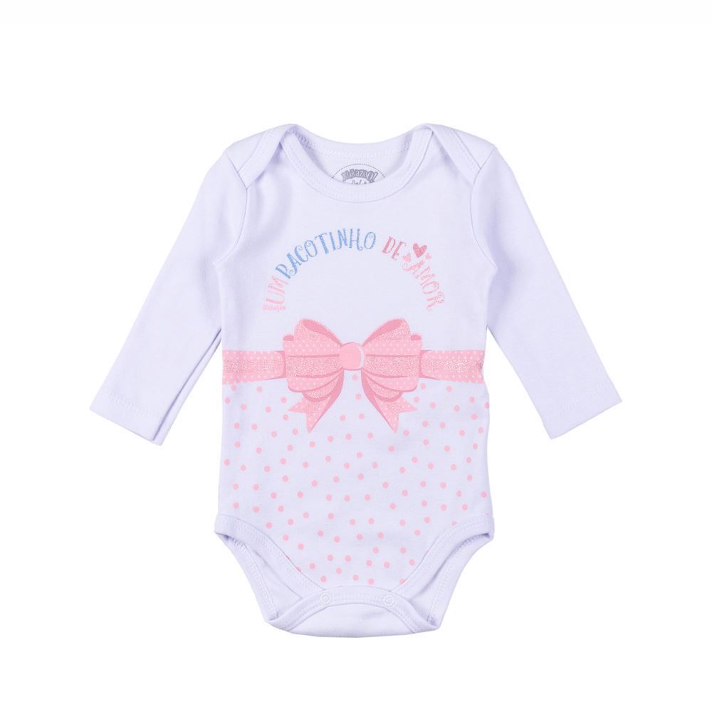 Body de Bebê Malha Suedine Temático Alakazoo