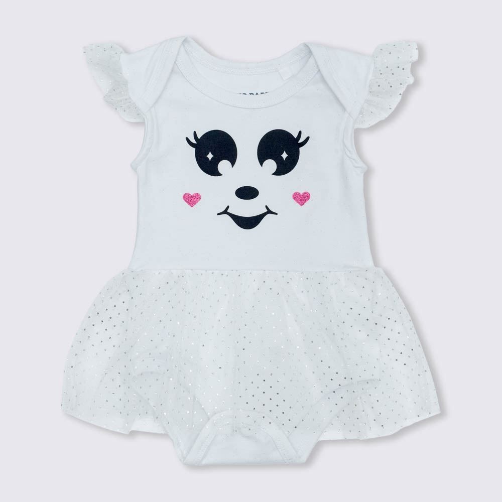 Body de Bebê Menina com Faixa de Cabelo Yoyo Baby