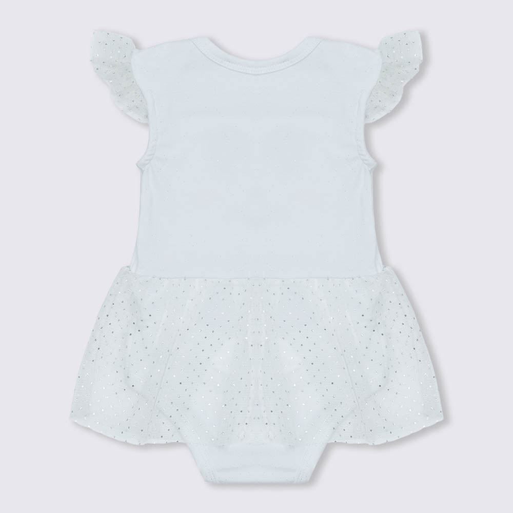 Body de Bebê Menina com Faixa de Cabelo Yoyo Baby