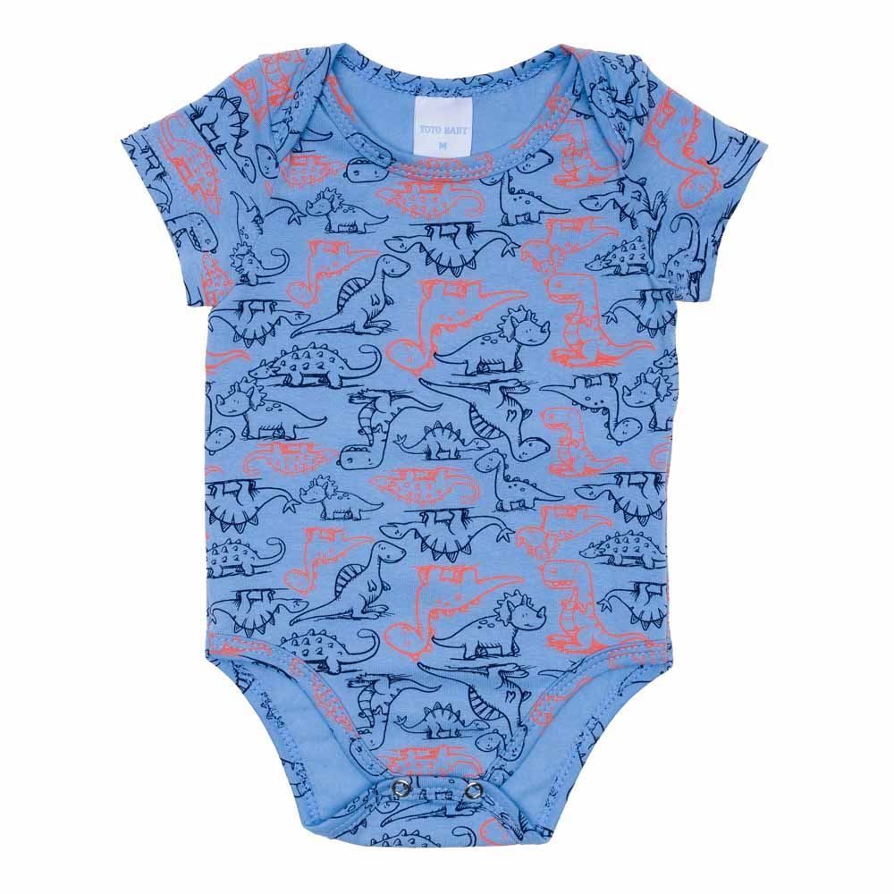 Body de Bebê Menino Dinos Rotativo Yoyo Baby