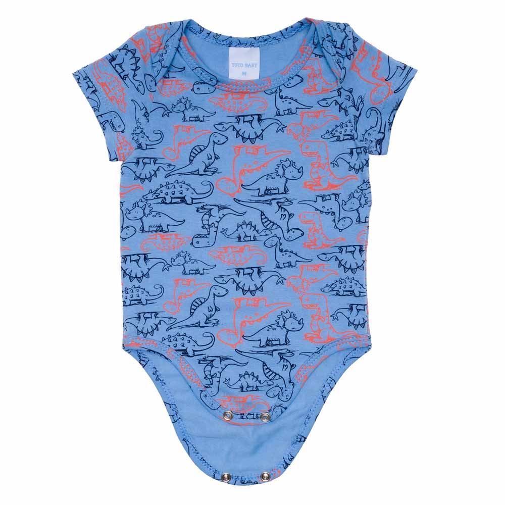 Body de Bebê Menino Dinos Rotativo Yoyo Baby