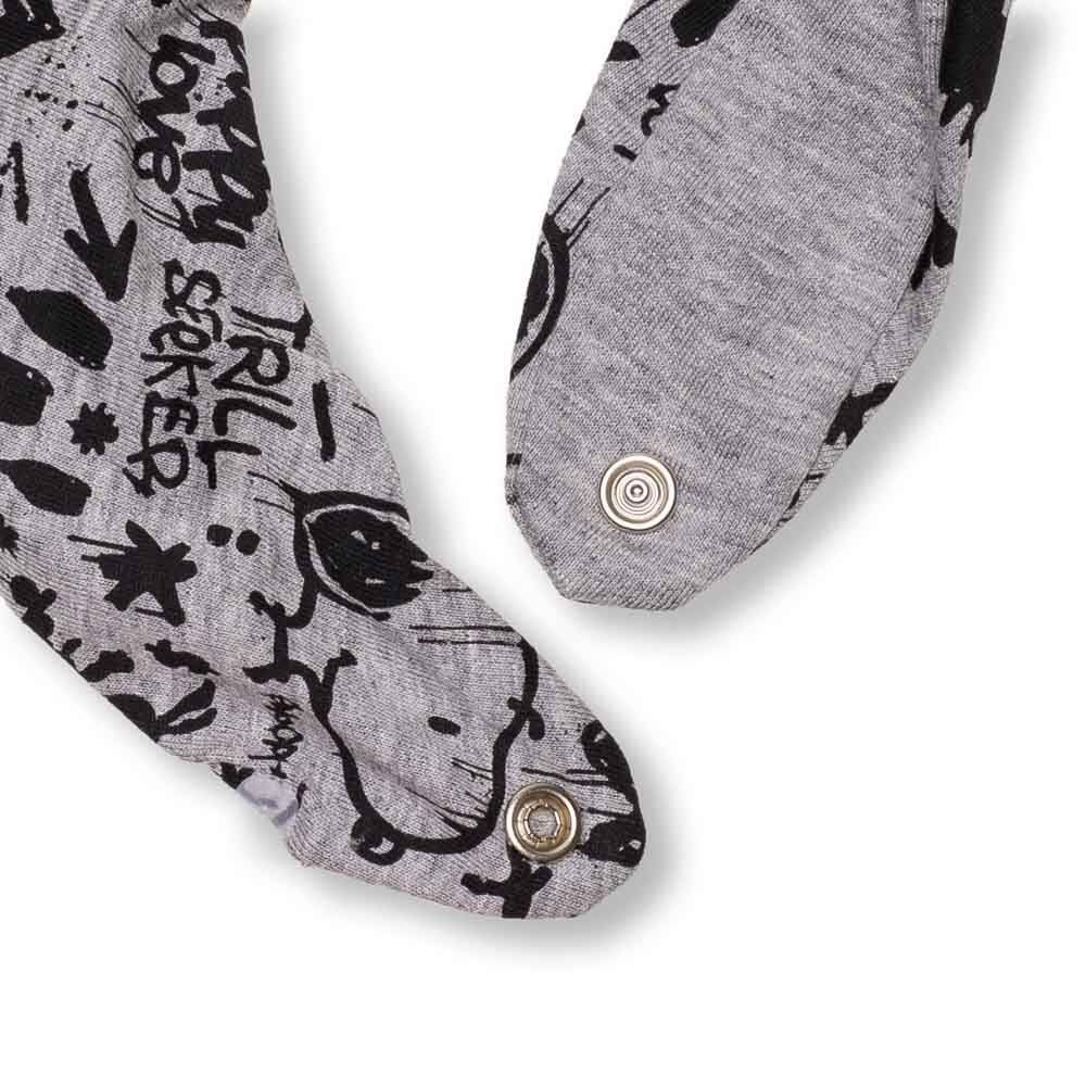 Body de Bebê Snoopy + Babador Peanuts