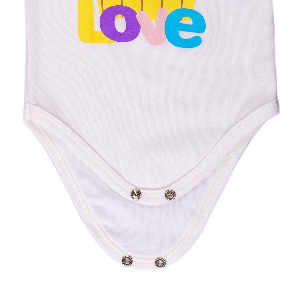 Body de Bebê Snoopy Love Peanuts