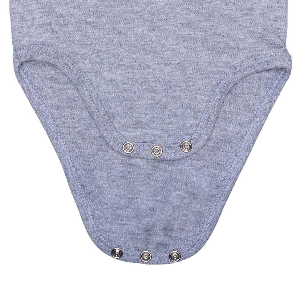 Body Manga Longa Suedine Fakini