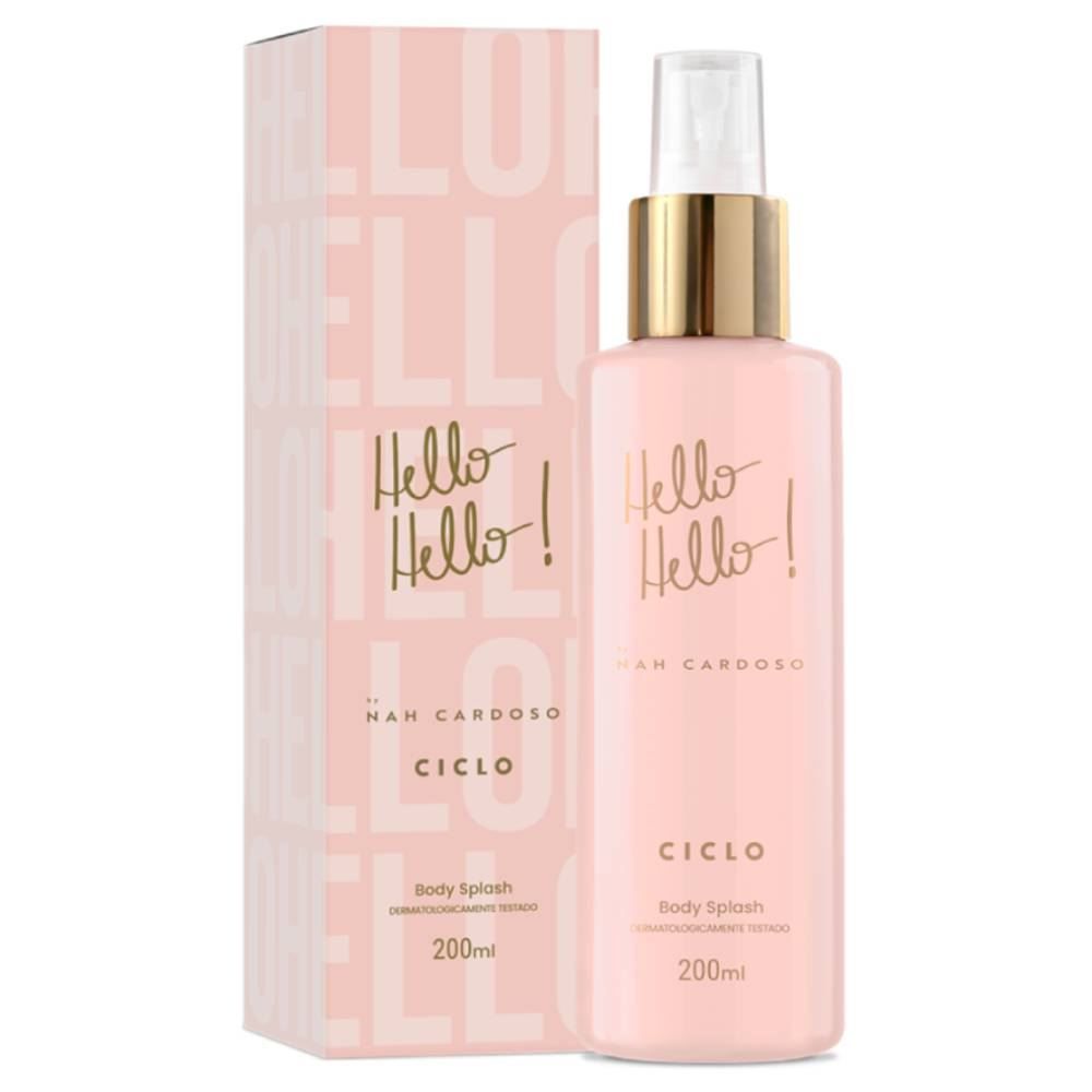 Body Splash Hello Hello Nah Cardoso 200Ml Ciclo - Feminino