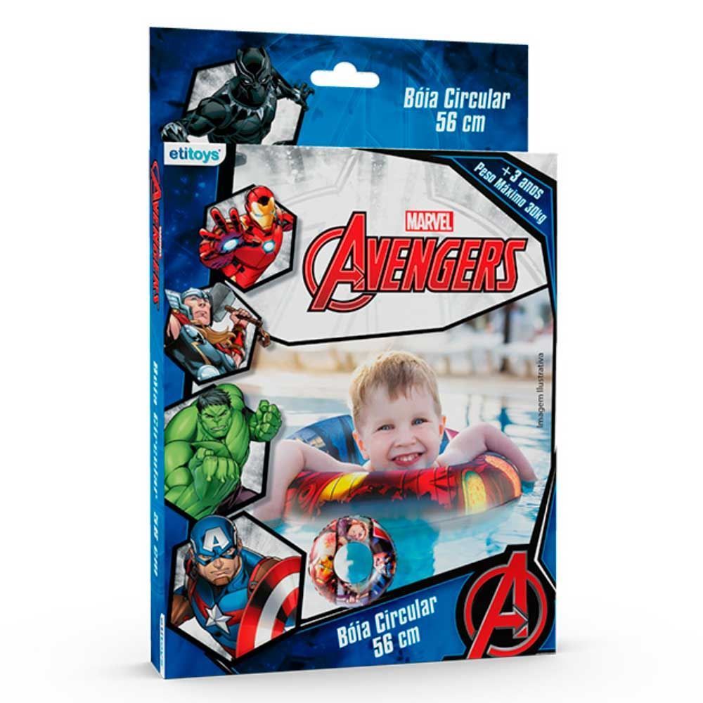 Boia Circular Infável Avengers Etitoys - DYIN-193
