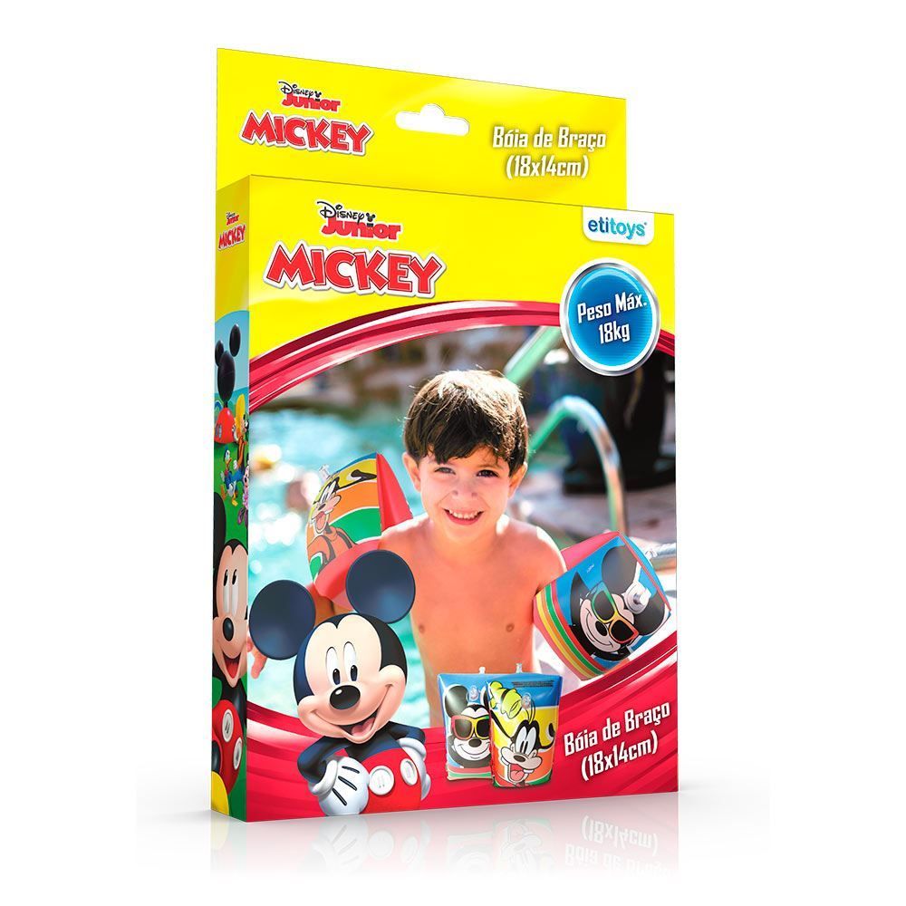 Boia De Braço Mickey 18X14cm Etitoys - DYIN-170
