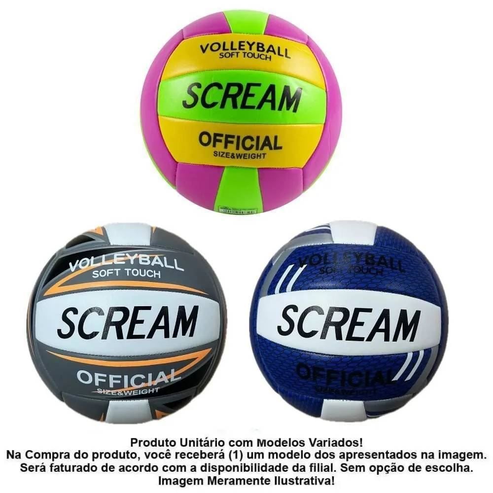Bola De Vôlei Scream Havan Toys - Sortido