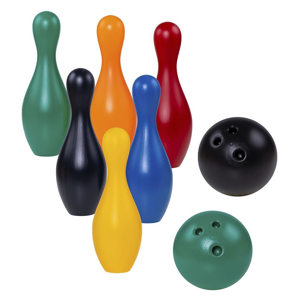 Boliche Bolichão 8 Peças Grandes Coloridas Lider - 2259