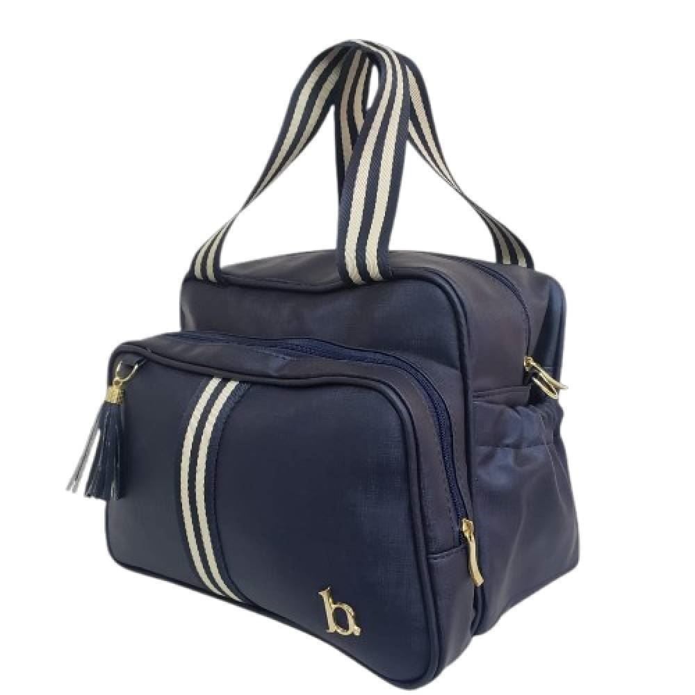 Bolsa De Bebê Fita Média - Azul Marinho
