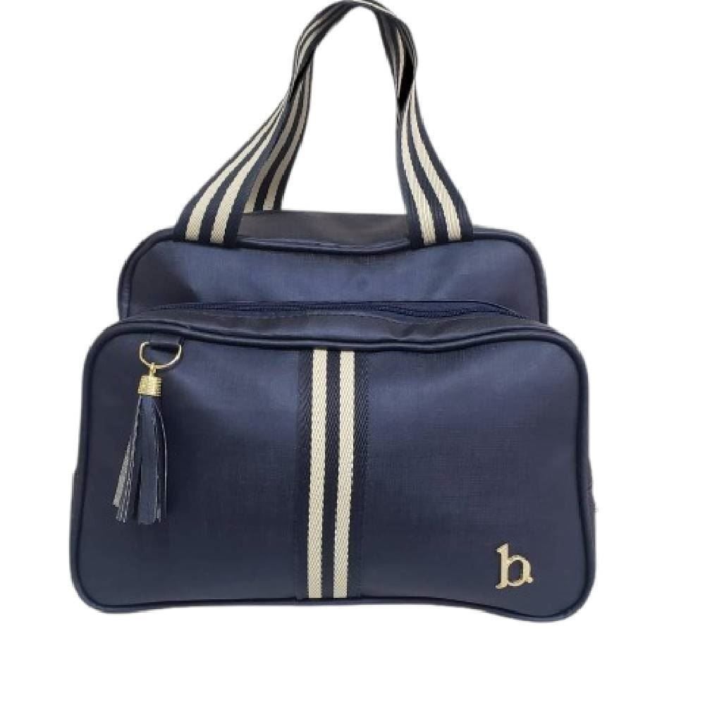 Bolsa De Bebê Fita Média - Azul Marinho
