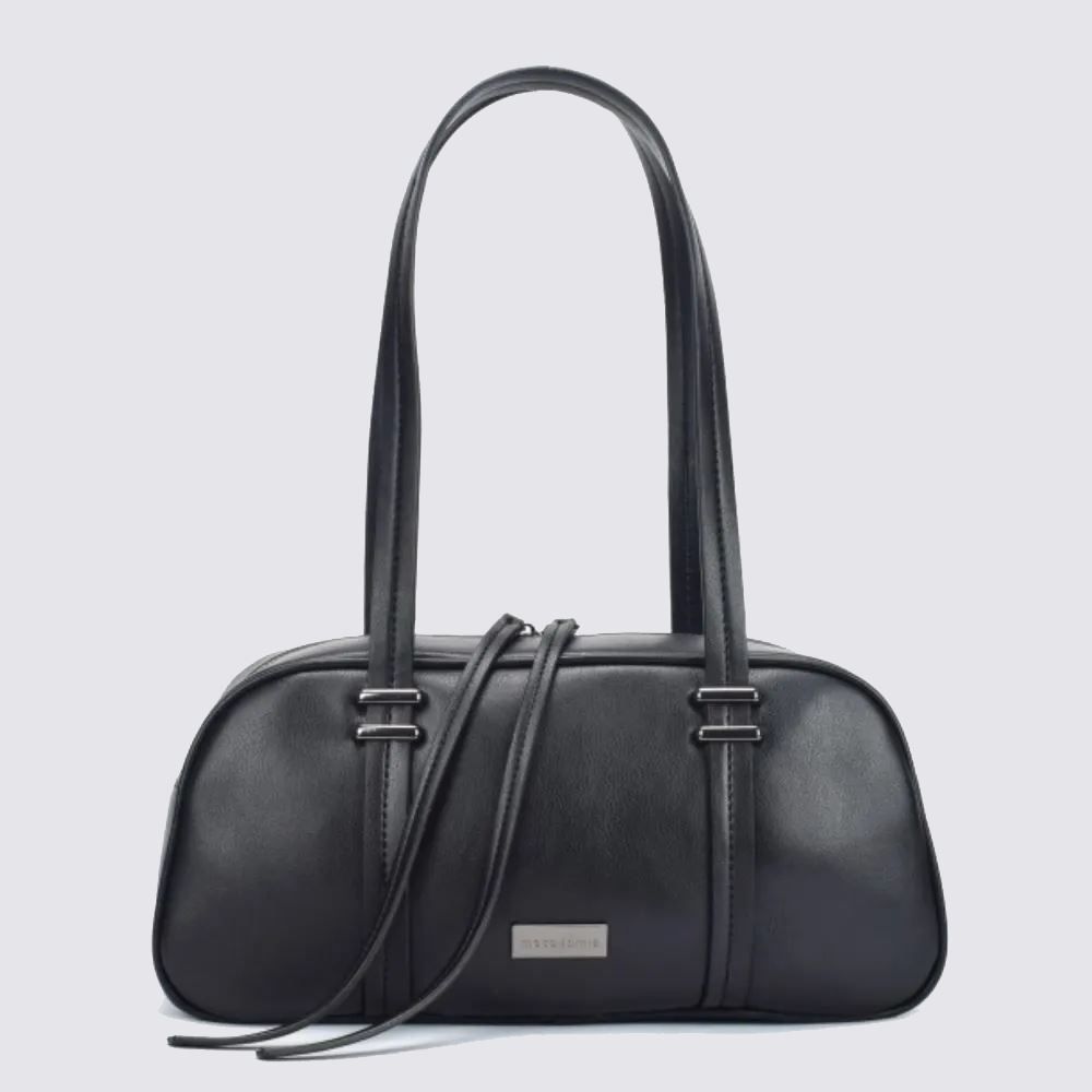 Bolsa Feminina Baguete Macadamia - Preto