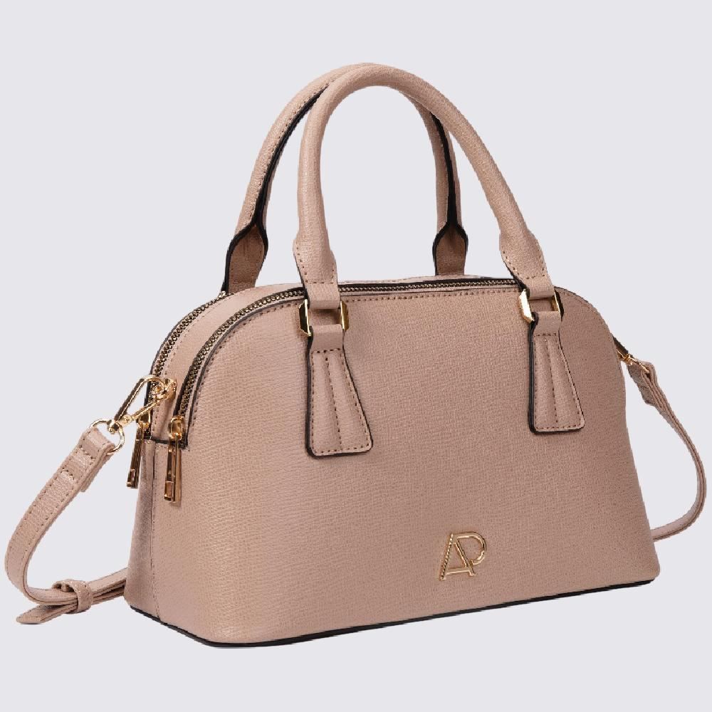 Bolsa Feminina Mini Bag Alice Palucci - Taupe