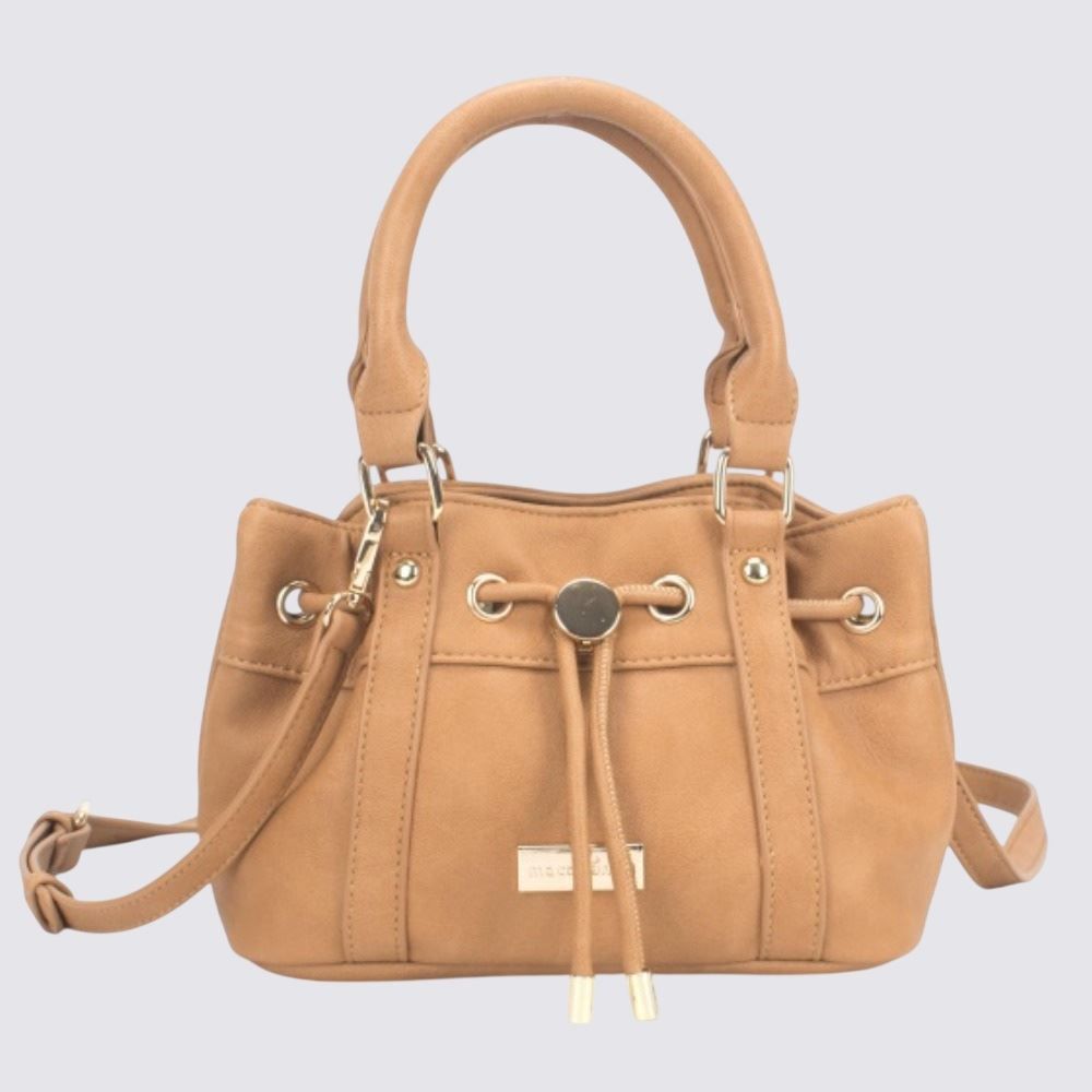 Bolsa Feminina Mini Soft Macadamia - Caramelo U