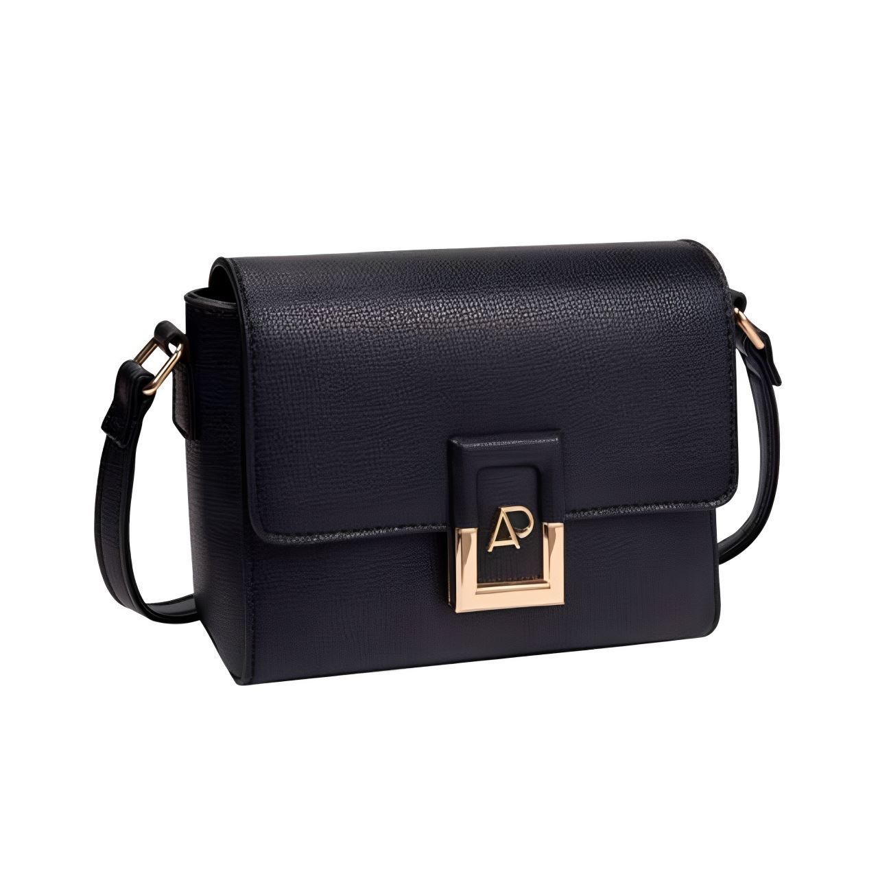 Bolsa Feminina Transversal Alice Palucci - PRETO