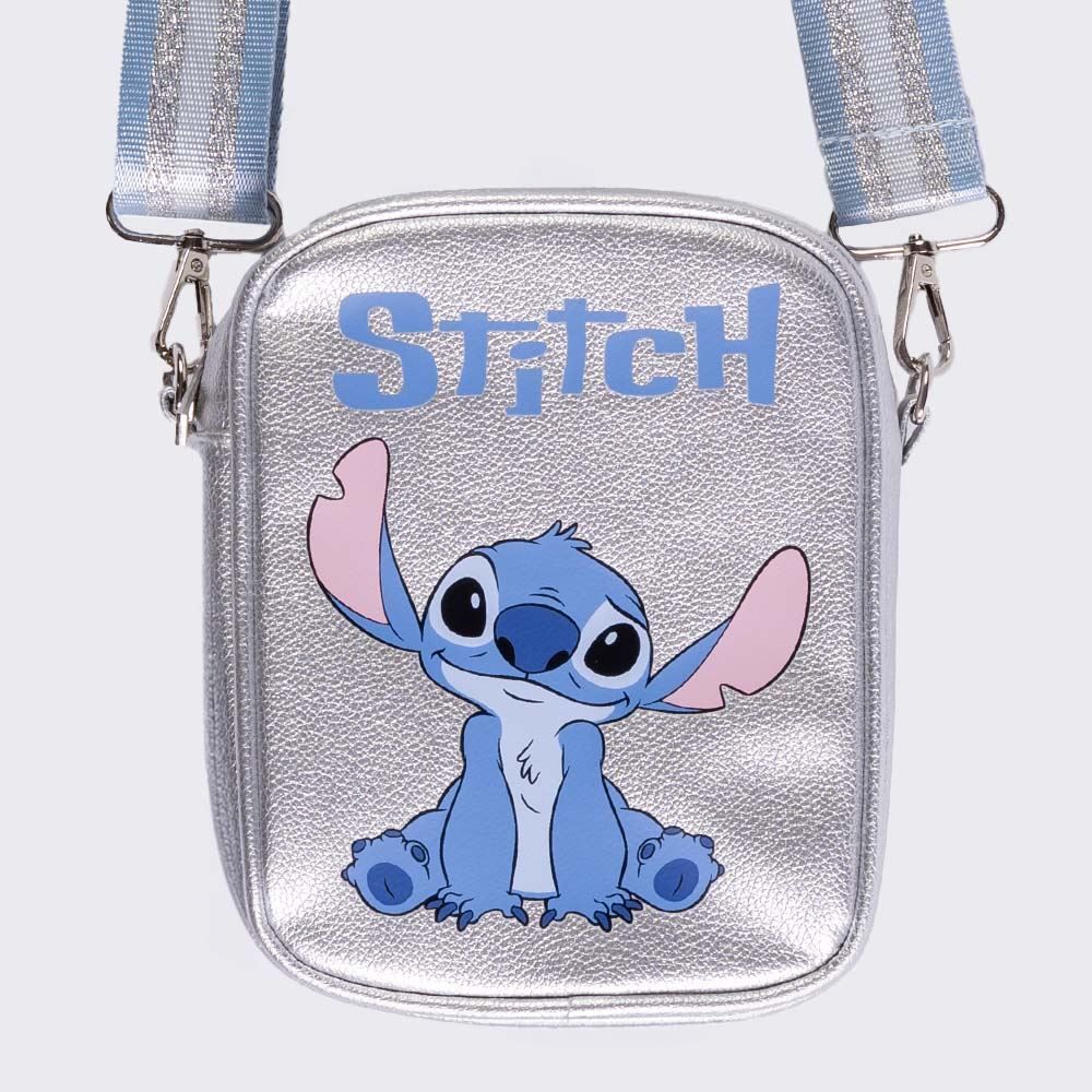 Bolsa Infantil Metalizada Disney - STITCH U