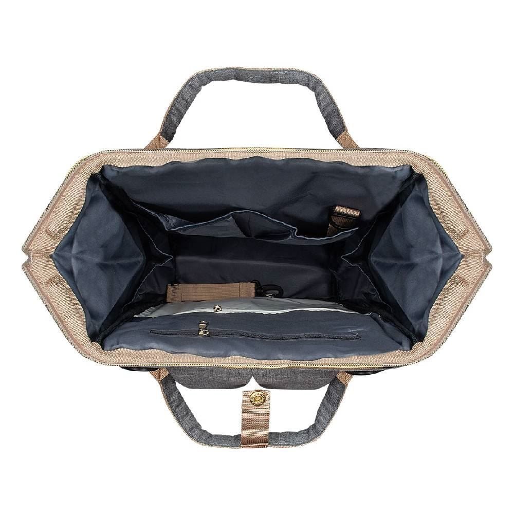 Bolsa Mochila Maternity Lolly - Cinza