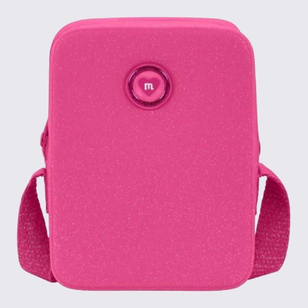 Bolsa Infantil Transversal Molekinha - Rosa Forte
