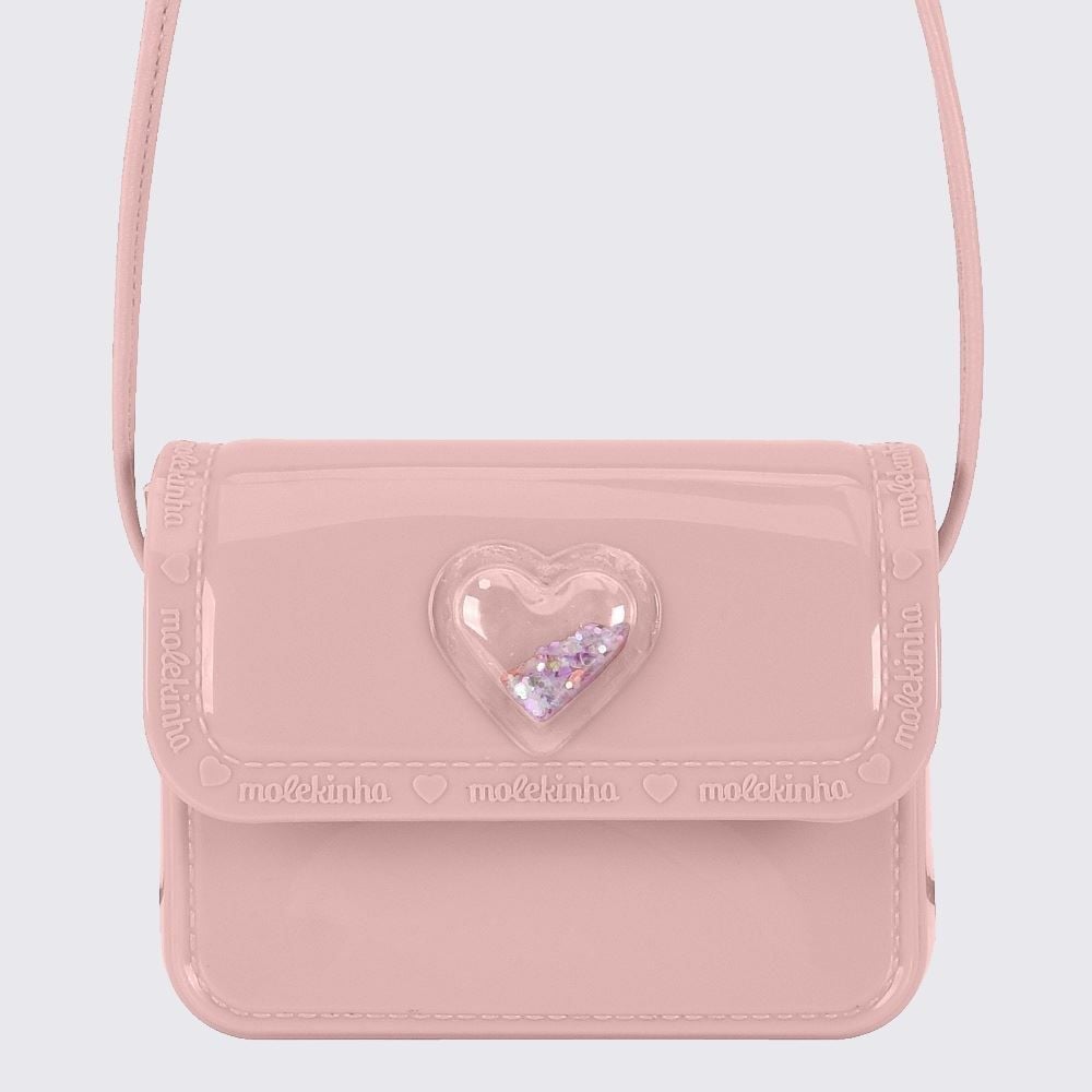 Bolsa Infantil Transversal Molekinha - Rosa
