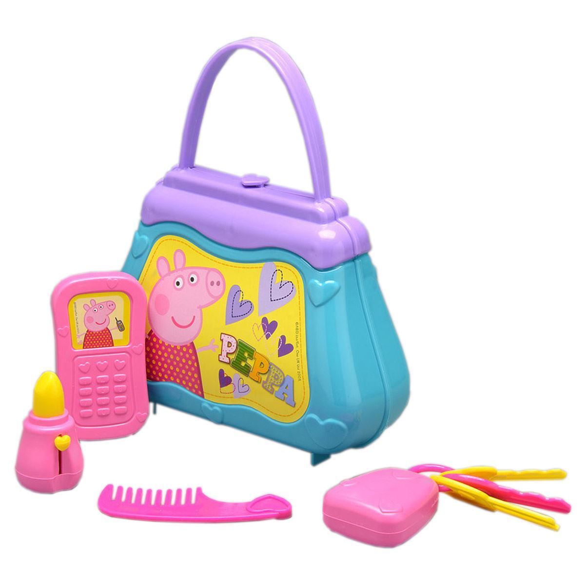 Bolsinha Peppa Pig 937 Elka - Azul