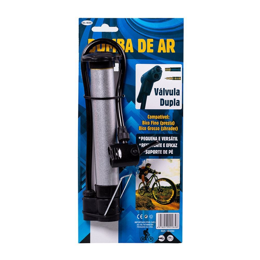 Bomba De Ar Para Bicicleta Meghazine - Ib2284 - IB2284