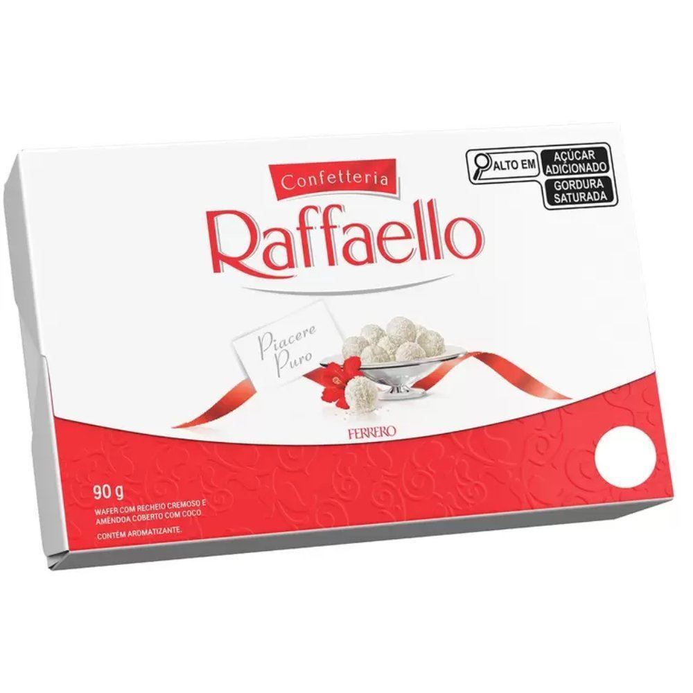 Bombom Raffaello 9 Unidades - 90g