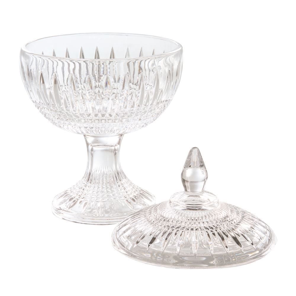 Bomboniere Com Pé Queen Wolff - Cristal