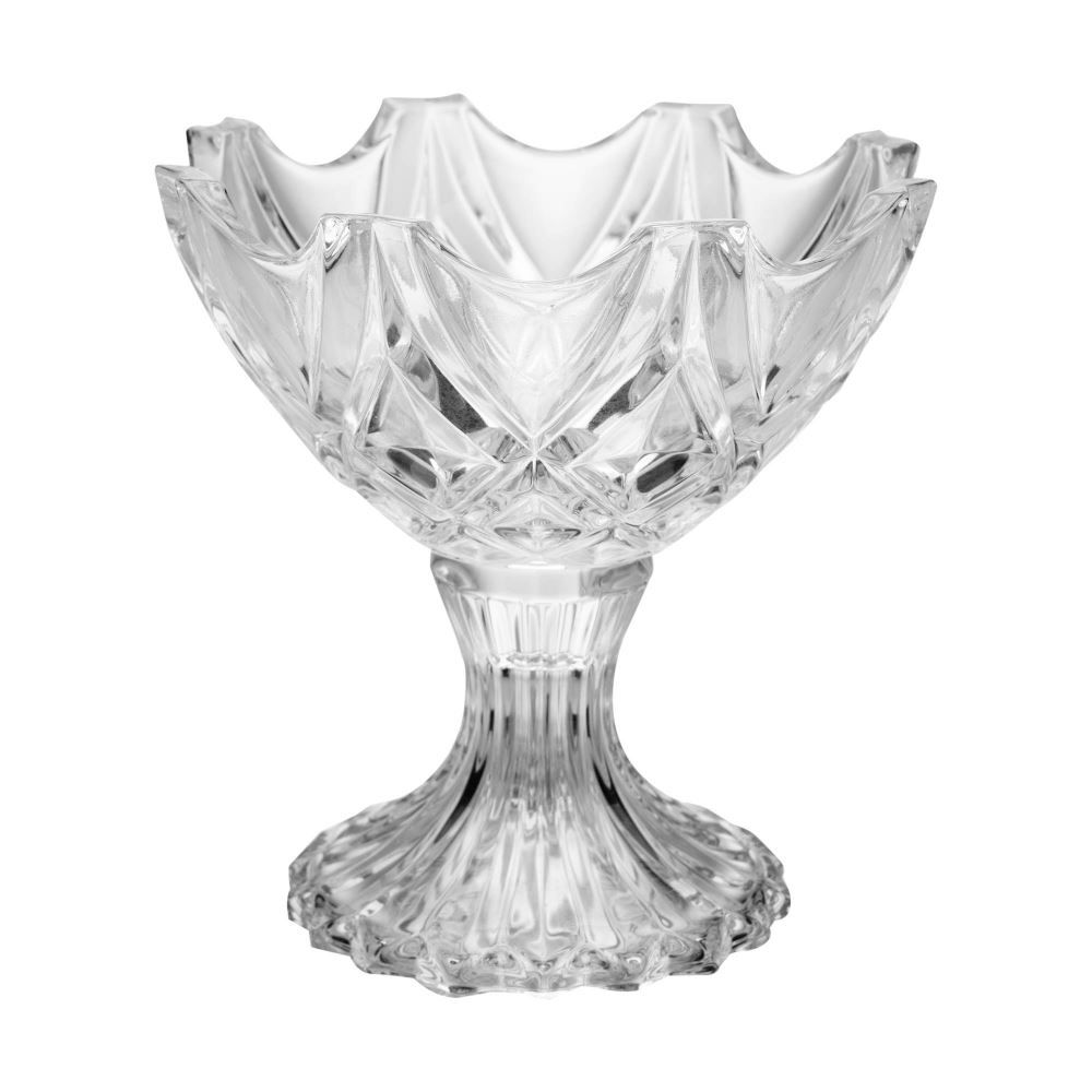 Bomboniere Com Pé Star 18Cm Lyor - Vidro