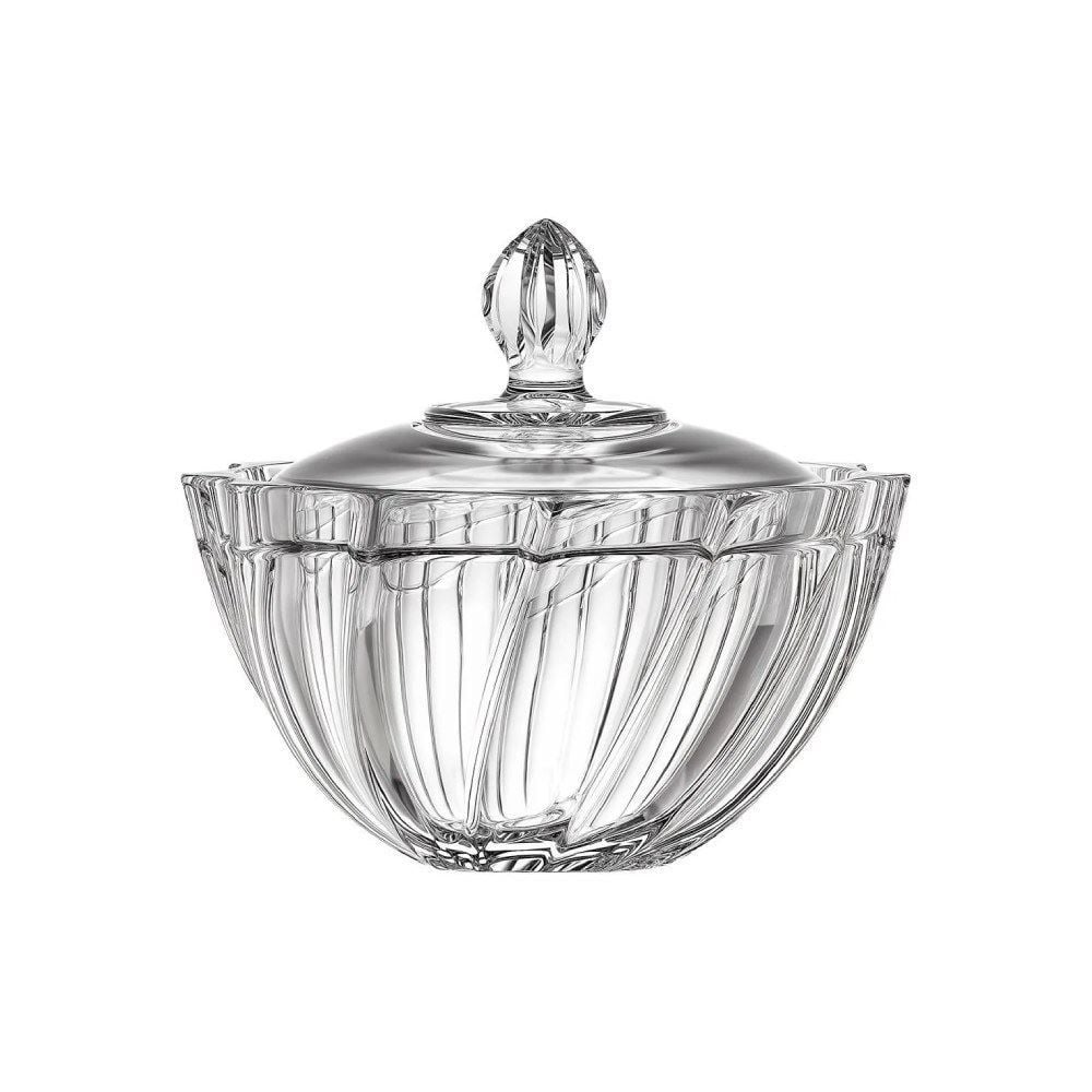 Bomboniere de Vidro Twist 1,2 Litros em Casa Tem Glass - Inga