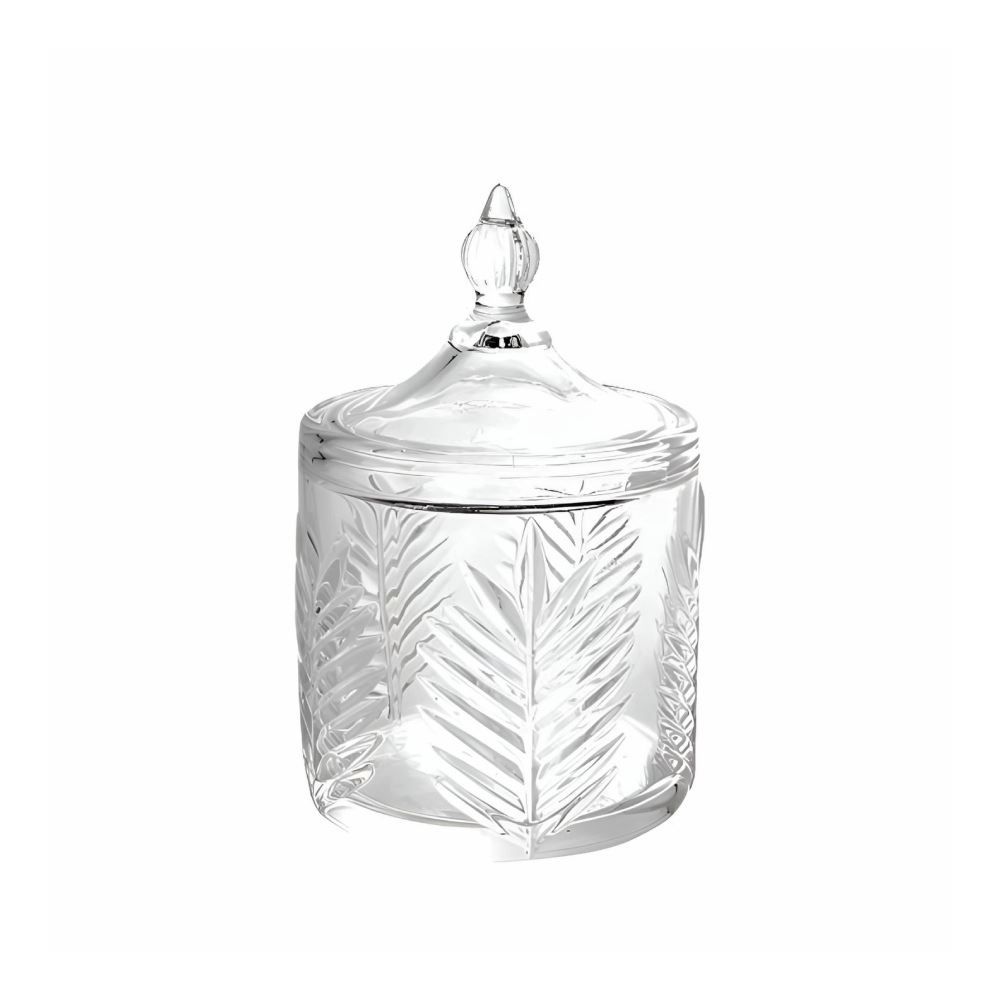 Bomboniere de Vidro Koii Hauskraft 15,5Cm - Transparente