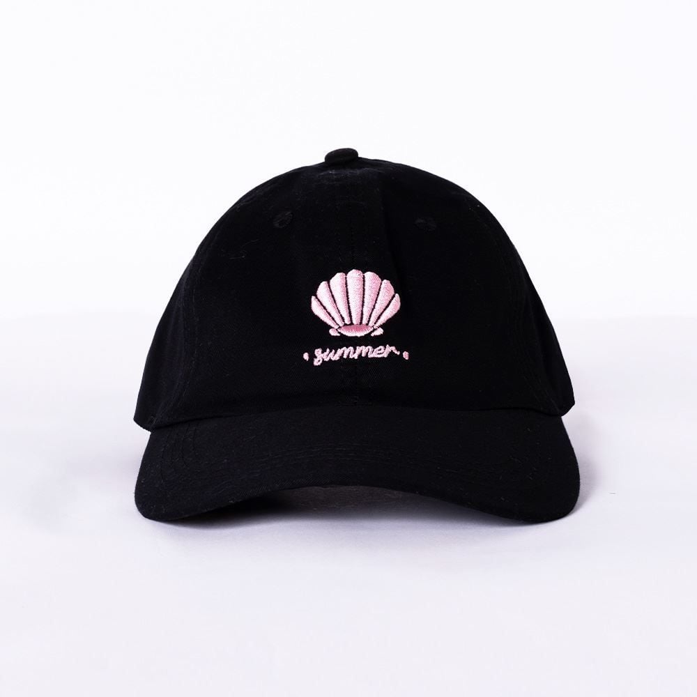 Boné Feminino Bordado Concha Boby Blues - Preto