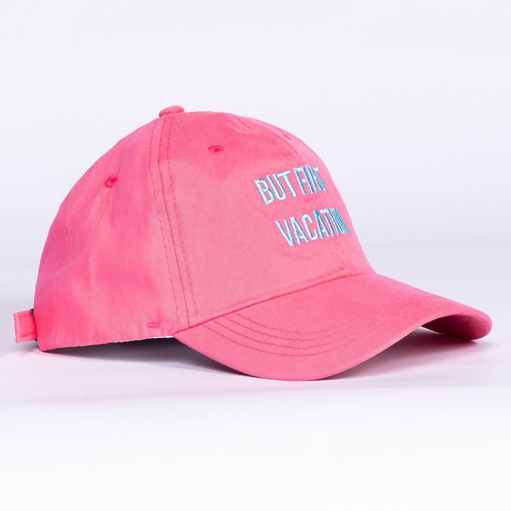 Boné Feminino Bordado Vacation Boby Blues - Rosa Goiaba